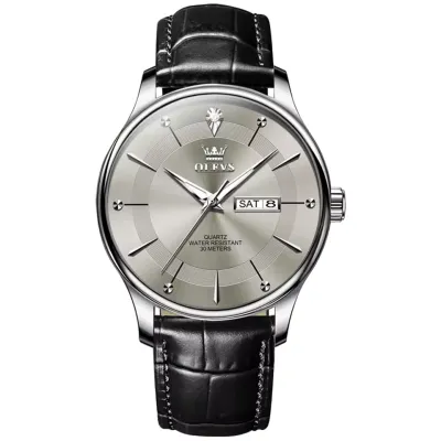 OLEVS 9908 Men's Watches Simplicity Dual Calendar Waterproof Men's Wristwatch Top Brand Luxury Original Quartz Watch for Men New